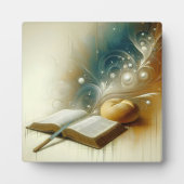 「スピリチュアル栄養」デスクトップ・プラーク フォトプラーク (正面)