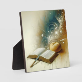 「スピリチュアル栄養」デスクトップ・プラーク フォトプラーク