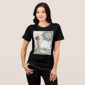 スピリチュアル残高 – 霊気デザイン トライブレンドＴシャツ (正面全面)