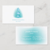 スピリチュアル水滴霊気ヨガゼン 名刺 (正面/裏面)