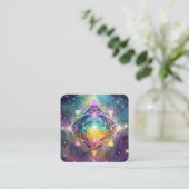 スピリチュアル治療 スクエア名刺 (スタンド正面)