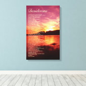 スピリチュアル画像 キャンバスプリント (インサイチュ (ウッドフロア))