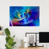 スピリチュアル疑問に思 ポスター (ホームオフィス)