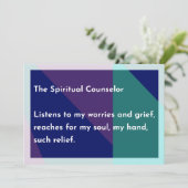 スピリチュアル相談員 サンキューカード (スタンド正面)