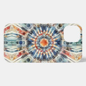 スピリチュアル祈りの言葉円 iPhoneケース (裏面横)