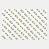 スピリチュアル神は愛で信じあり賛美、 ラッピングペーパーシート (正面)