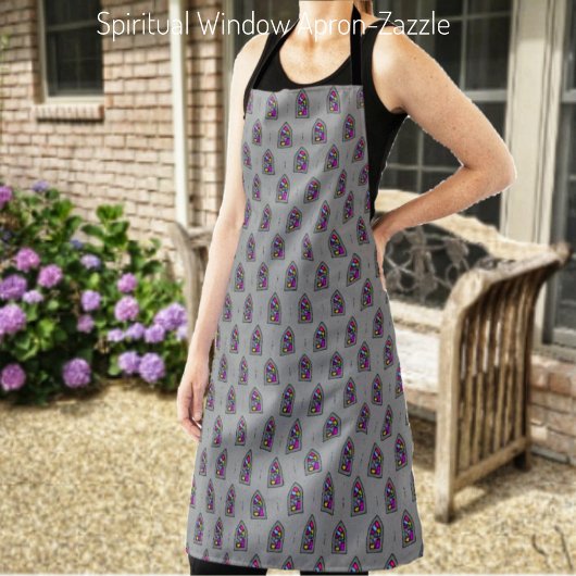 スピリチュアル窓 エプロン