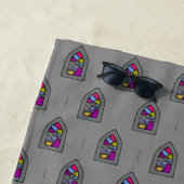 スピリチュアル窓 ビーチタオル (インサイチュ)