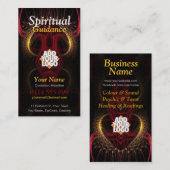 スピリチュアル美術ニューエイジ啓発名刺 名刺 (正面/裏面)