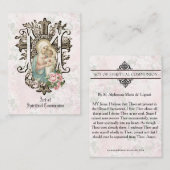 スピリチュアル聖体カトリック祈りの言葉 名刺 (正面/裏面)