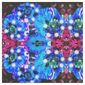 スピリチュアル花 ファブリック (クローズアップ)