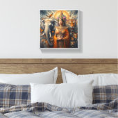 スピリチュアル芸術 キャンバスプリント (インサイチュ (寝室))