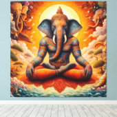 スピリチュアル芸術 キャンバスプリント (インサイチュ (ウッドフロア))