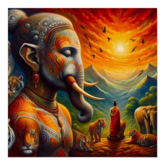 スピリチュアル芸術 ポスター (正面)