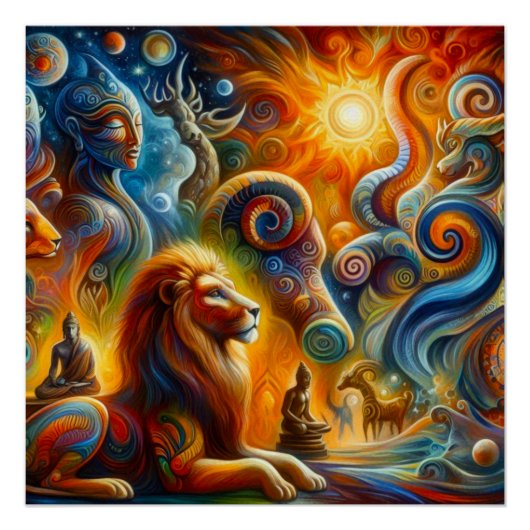 スピリチュアル芸術 ポスター (正面)