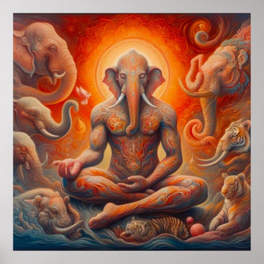 スピリチュアル芸術 ポスター (正面)