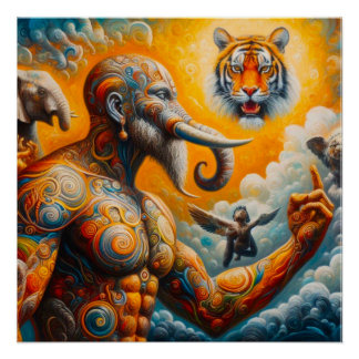 スピリチュアル芸術 ポスター