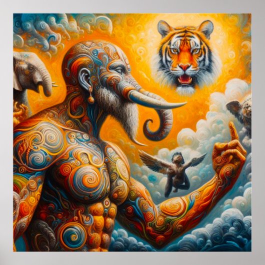 スピリチュアル芸術 ポスター (正面)