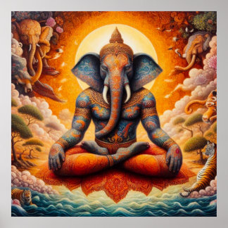 スピリチュアル芸術 ポスター