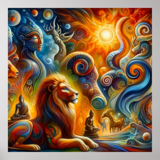 スピリチュアル芸術 ポスター (正面)