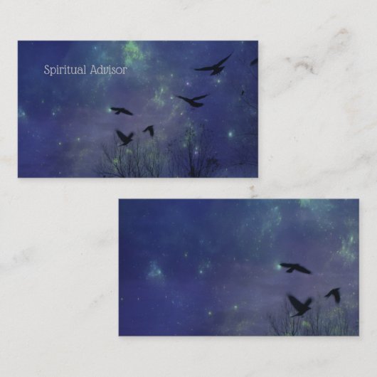 スピリチュアル芸術 名刺 (正面/裏面)