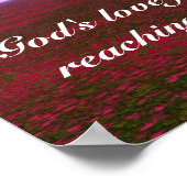 スピリチュアル虹 ポスター (角)