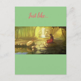 スピリチュアル親切 ポストカード