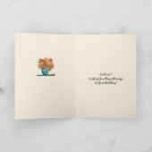 スピリチュアル誕生日カード サンキューカード (内部)