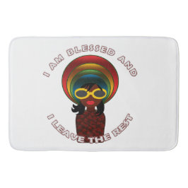 スピリチュアル賛美ハピー バスマット