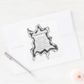 スピリチュアル階層 スクエアシール (封筒)