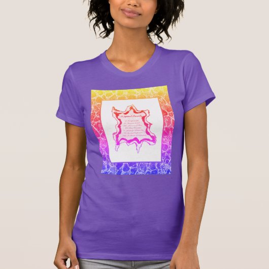 スピリチュアル階層 Tシャツ (正面)