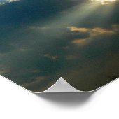 スピリチュアル雲1 ポスター (角)