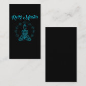 スピリチュアル霊気マスターエネルギー瞑想セラピー 名刺 (正面/裏面)