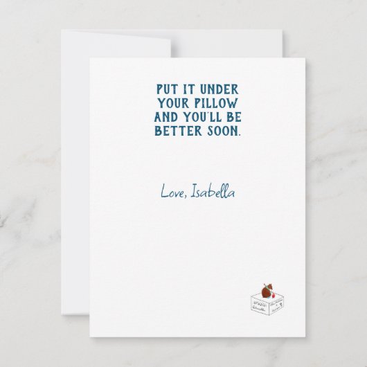 スピリチュアル魔法の秘密の夜の月はすぐに良くなる カード (裏面)