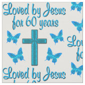 スピリチュアル60番目の誕生日 ファブリック (クローズアップ)