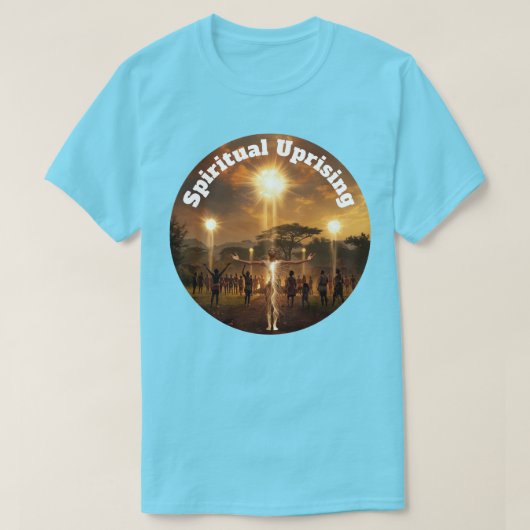 スピリチュアル・アップライジング Tシャツ (デザイン正面)