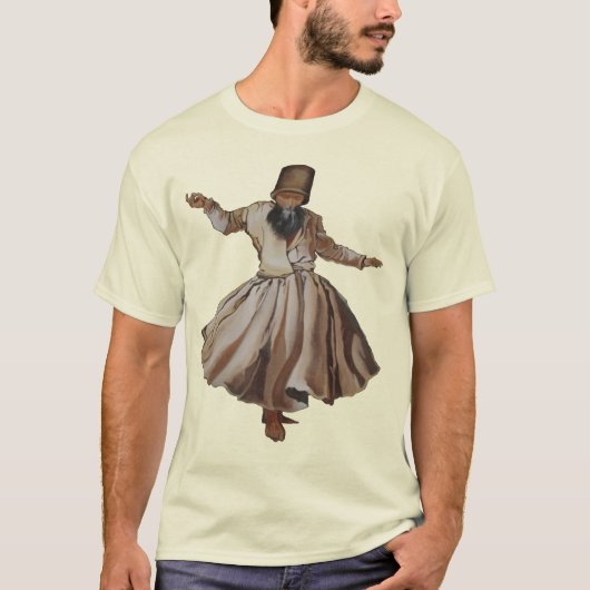 スピリチュアル・コーリングの瞑想アート Tシャツ (正面)