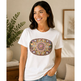 スピリチュアル・ノーチラス・オーシャン・ゴッデス・アート Tシャツ