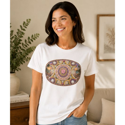 スピリチュアル・ノーチラス・オーシャン・ゴッデス・アート Tシャツ