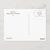 スピリチュアル... ポストカード (裏面)