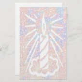 スピリチュアル: ライトV2の広がり 便箋 (正面/裏面)