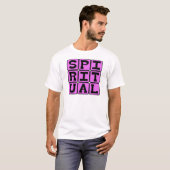 スピリチュアル, 宗教的 Tシャツ (正面フル)