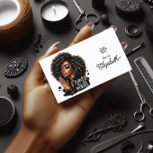 スピリチュアル"欠陥が、まだ価値のある"髪のサロン 名刺