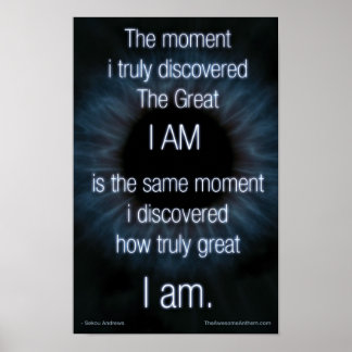 「スピリチュアル」素晴らしポスター(自信・スピリット) ポスター