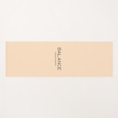 スピリッエレガントトヨガマットバイオームスムくつろぎ® ヨガマット (正面(横))