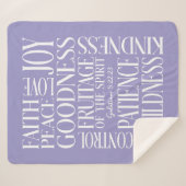 スピリッカスタムトシェルパ毛布のの実り シェルパブランケット (正面(横))