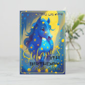 スピリッカラフルトポニー30誕生日招待状 招待状 (スタンド正面)