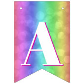 スピリッカラフルトポニー7ハッピーバースデー バンティングフラッグ (第2の旗)