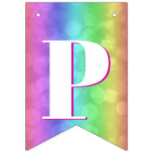 スピリッカラフルトポニー7ハッピーバースデー バンティングフラッグ (第3の旗)