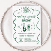 スピリッツお洒落を輝かせるクリスマスパーティー 招待状